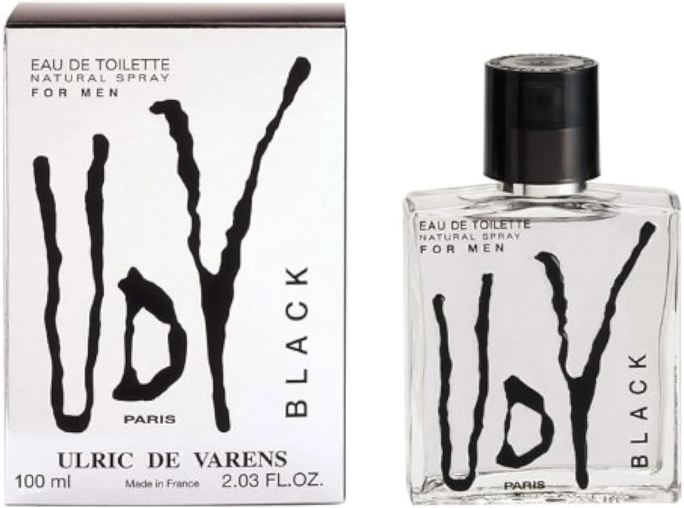 ادکلن مردانه اولریک دو وارنس Udv Black - حجم 100 میلی لیتر