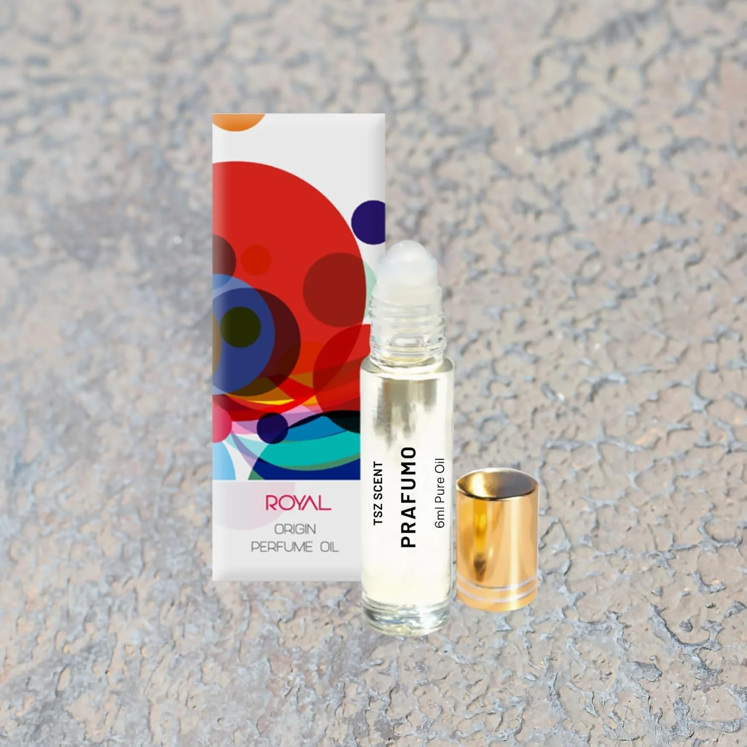 روغن عطر مردانه TSZ Scent Prafumo حجم 6 میلی لیتر - رایحه ای ماندگار، تازه، تند و معطر برای آقایان