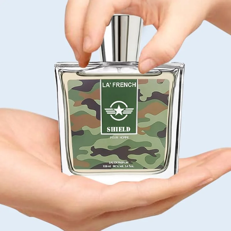 ادکلن مردانه ل فرنچ شیلد - 100 میلی لیتر | رایحه لوکس ماندگار | ادو پرفیوم پور هوم | رایحه تمام روز | بسته هدیه ادکلن 1 عددی