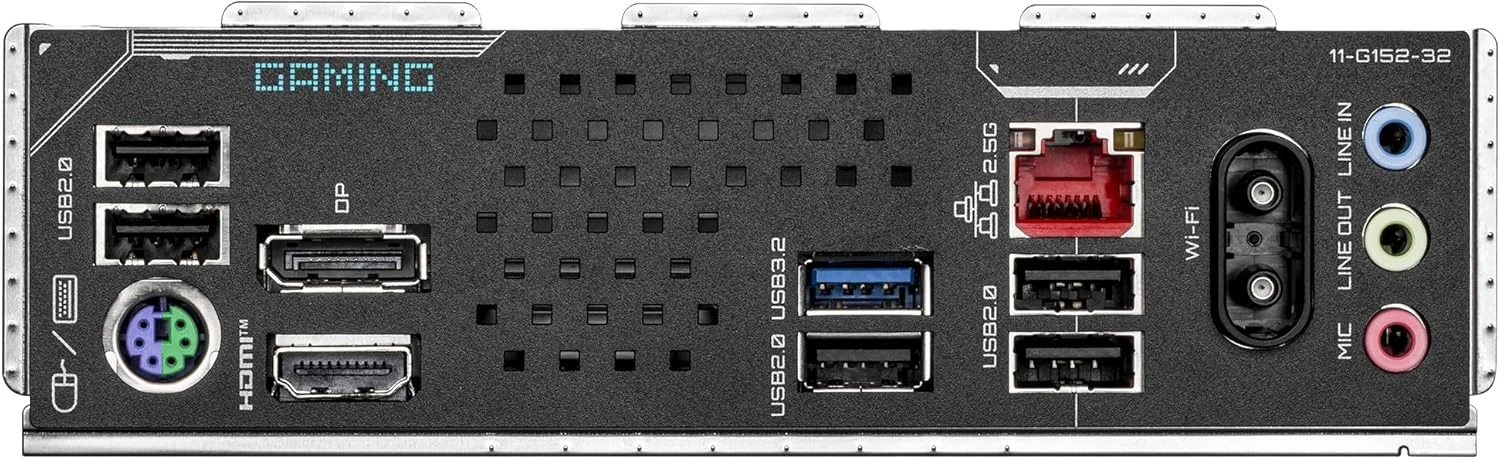 مادربرد GIGABYTE H810M Gaming WIFI6 Intel Core Ultra (سری 2) LGA 1851، mATX، DDR5، 1x M.2، PCIe 5.0، USB-C، WIFI6، 2.5GbE LAN، EZ-Latch مادربرد GIGABYTE H810M Gaming WIFI6 Intel Core Ultra (سری 2) LGA 1851، mATX، DDR5، 1x M.2، PCIe 5.0، USB-C، WIFI6، 2.5GbE LAN، EZ-Latch