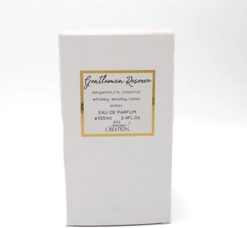 ادکلن مردانه آفرینش شگفت انگیز جنتلمن رزرو، رایحه شرقی-وانیلی، 100 میلی لیتر