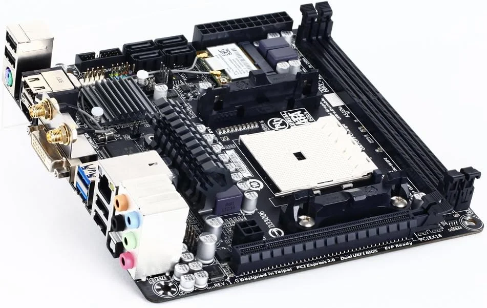 مادربرد گیگابایت FM2 A85X (Hudson D4) Wi-Fi Mini ITX با بایوس UEFI مدل GA-F2A85XN-WIFI مادربرد گیگابایت FM2 A85X (Hudson D4) Wi-Fi Mini ITX با بایوس UEFI مدل GA-F2A85XN-WIFI