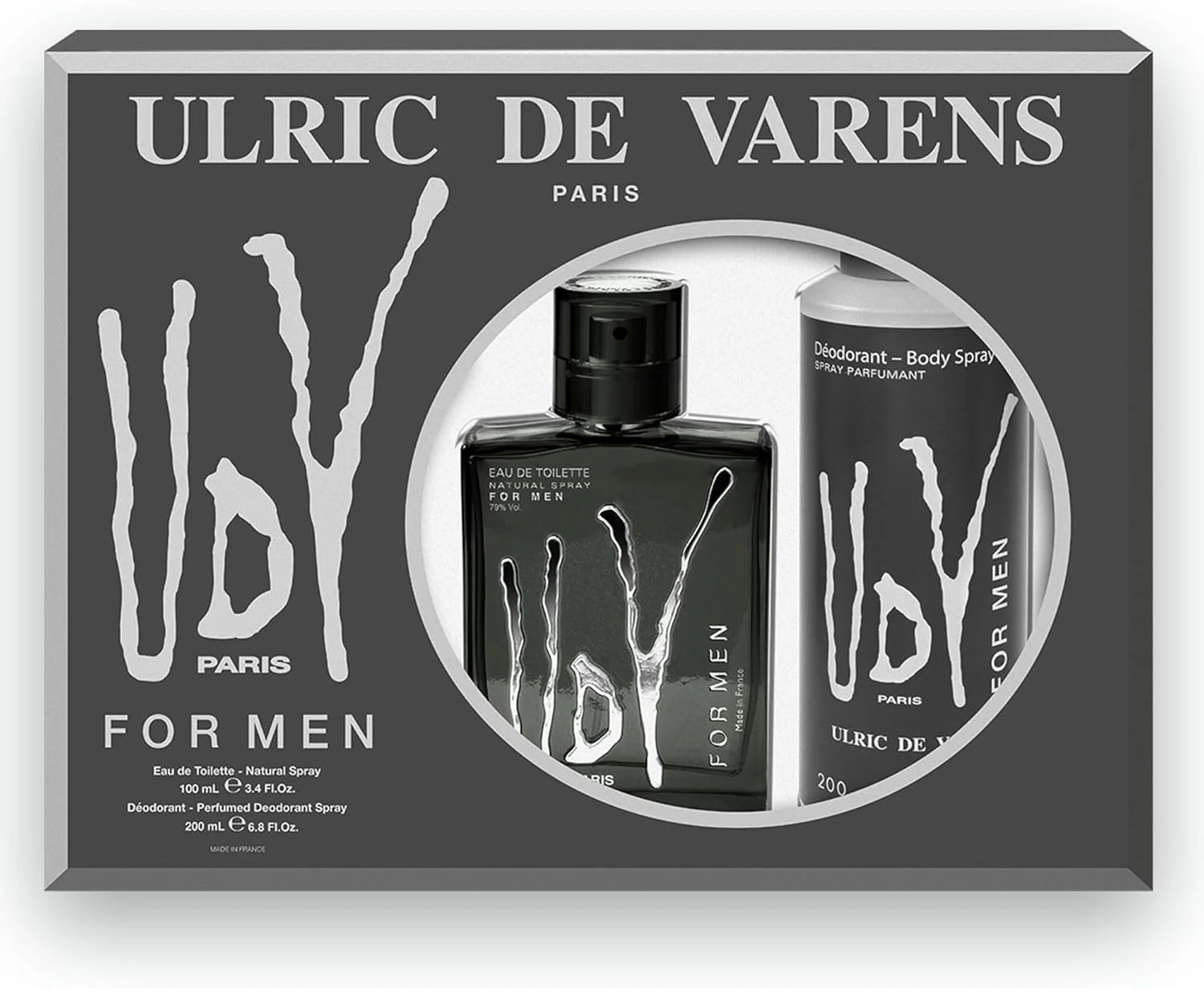 ادکلن مردانه اولریک دو وارنس ۱۰۰ میل + اسپری ۲۰۰ میل