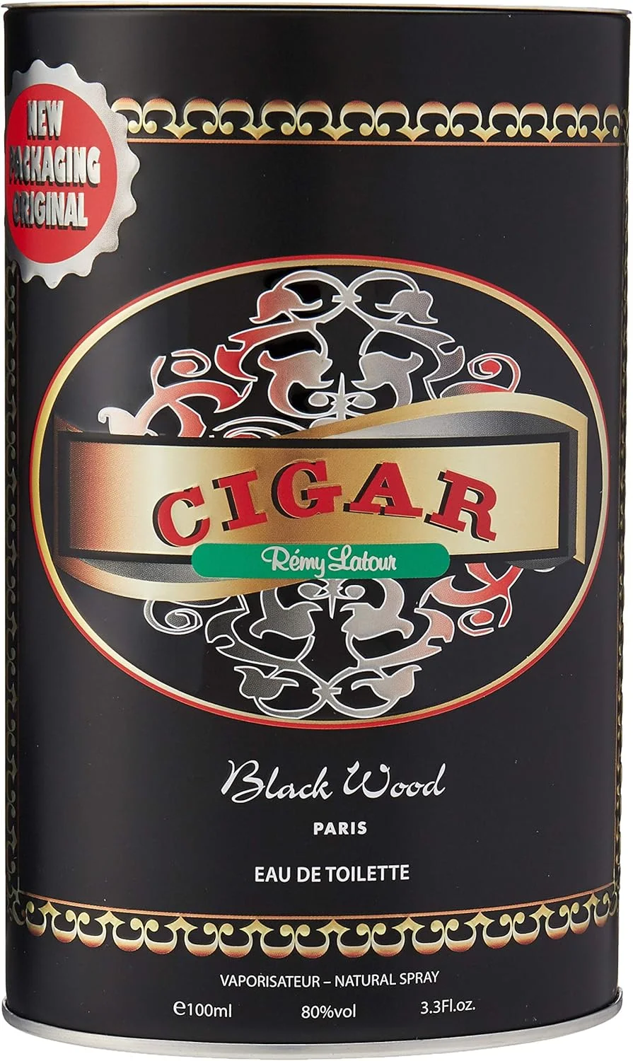 ادکلن مردانه رمی لاتور سیگار بلک وود، 100 میل ادو تویلت