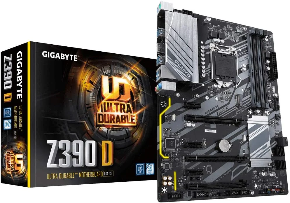 مادربرد GIGABYTE D Intel Z390 LGA 1151 ATX DDR4-SDRAM