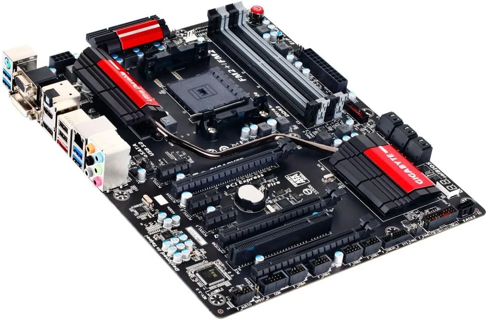 مادربرد گیگابایت AMD FM2+/FM2 A88X DDR3 2133 با DisplayPort HDMI Dual-link DVI ATX (GA-F2A88X-UP4) مادربرد گیگابایت AMD FM2+/FM2 A88X DDR3 2133 با DisplayPort HDMI Dual-link DVI ATX (GA-F2A88X-UP4)