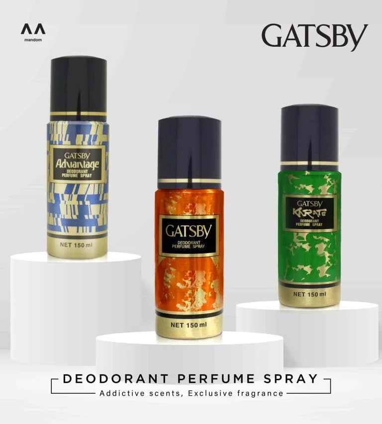 اسپری عطر دئودورانت گتسبی ادونتیج | از رایحه ملایم و دلپذیر در تمام طول روز لذت ببرید | 150 میلی لیتر