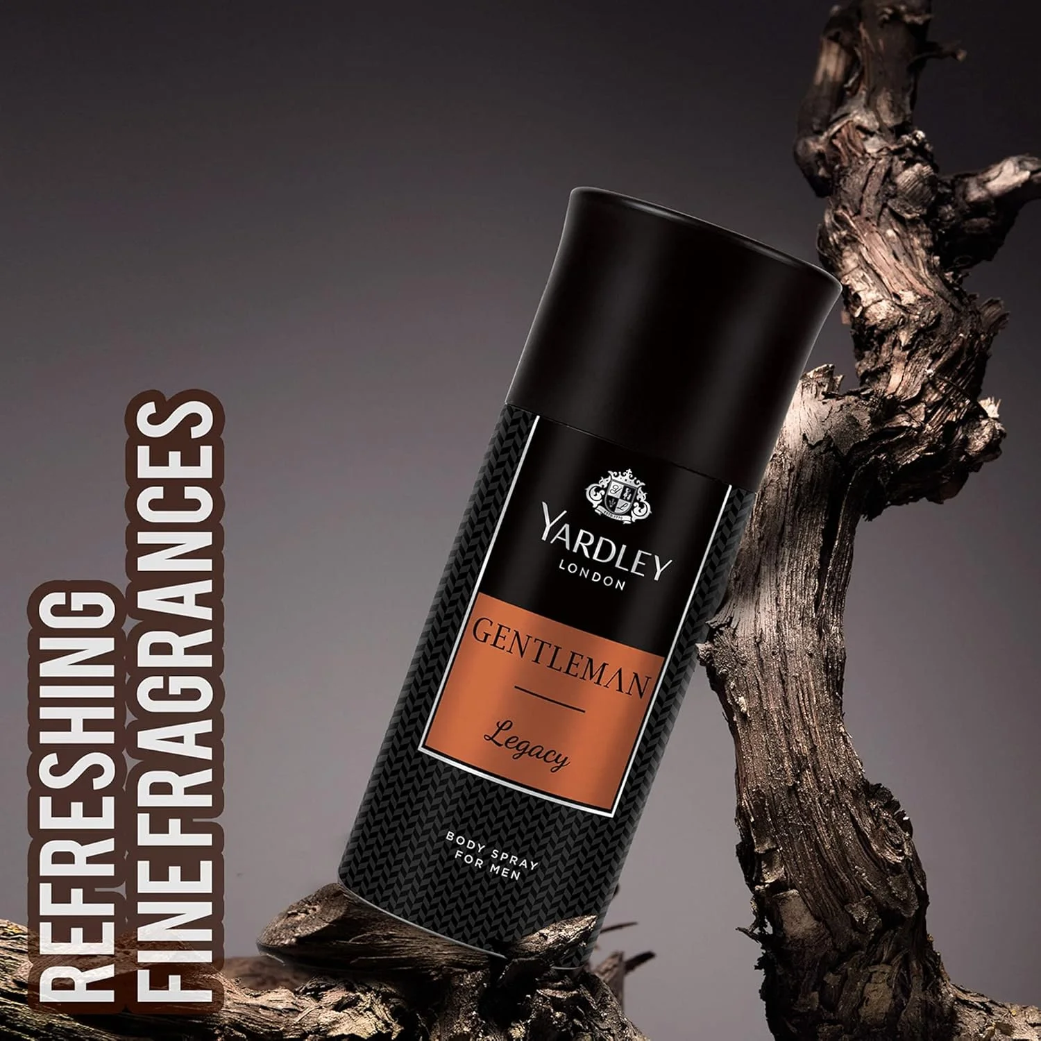 اسپری بدن مردانه یاردلی جنتلمن لگاسی، رایحه مردانه کاریزماتیک با نت های چوبی شرقی، 150 میلی لیتر