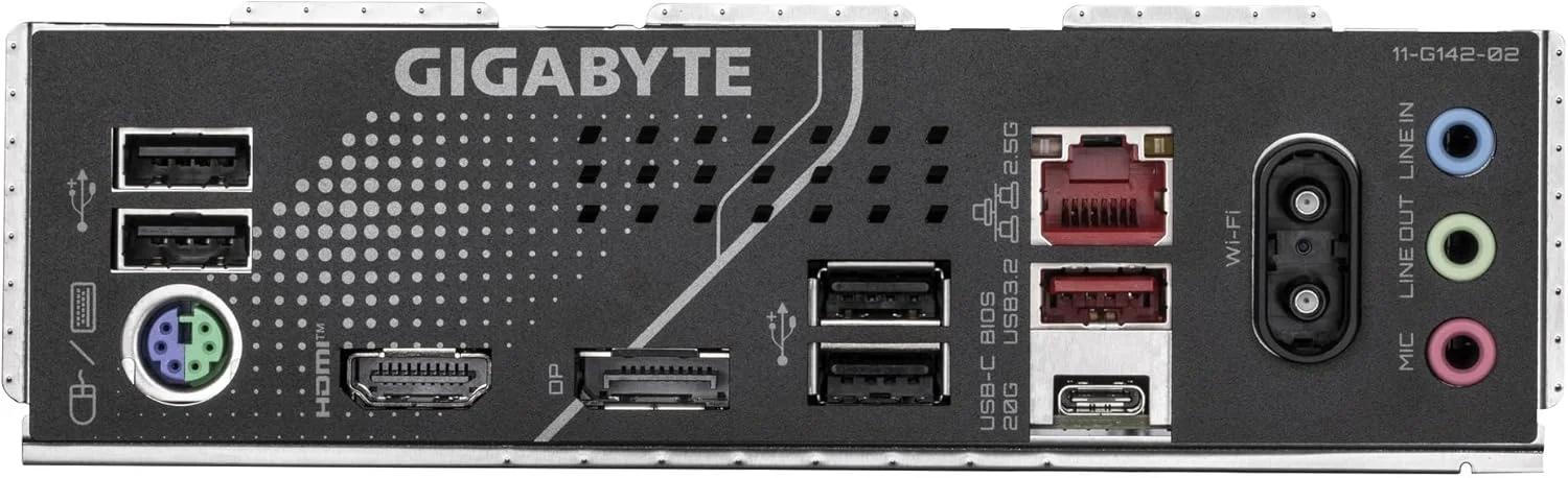 مادربرد GIGABYTE B860 Eagle WIFI6E اینتل Core Ultra (سری 2) LGA 1851، ATX، DDR5، 3X M.2، PCIe 5.0، USB-C، WIFI6E، LAN 2.5GbE، EZ-Latch مادربرد GIGABYTE B860 Eagle WIFI6E اینتل Core Ultra (سری 2) LGA 1851، ATX، DDR5، 3X M.2، PCIe 5.0، USB-C، WIFI6E، LAN 2.5GbE، EZ-Latch