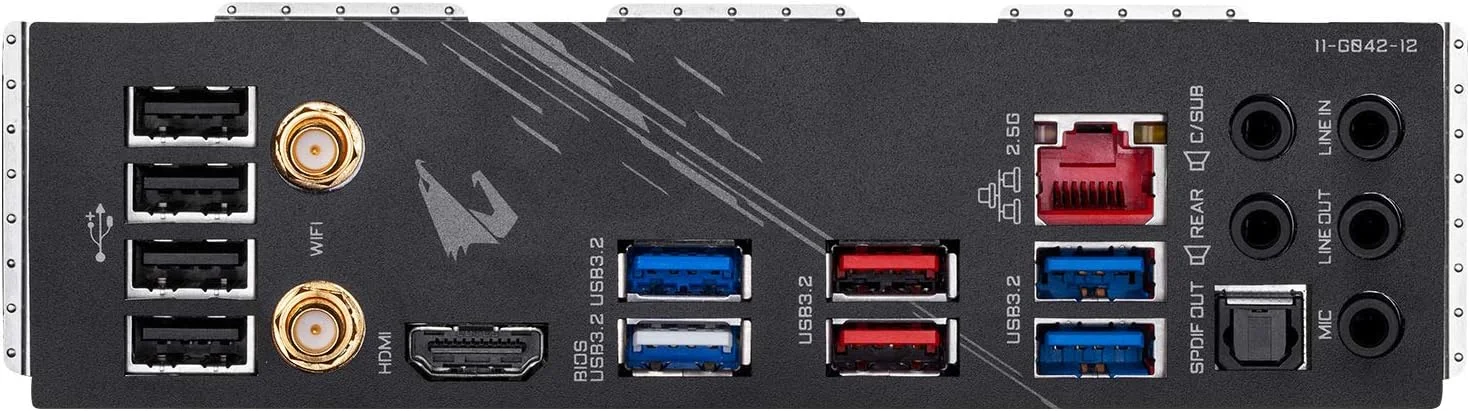 مادربرد گیمینگ GIGABYTE Z490 AORUS Elite AC-R (اینتل LGA1200/Z490/ATX/2xM.2 Thermal Guard/Realtek ALC1200/SATA 6Gb/s/USB 3.2 Gen 2/Intel 802.11ac/2.5 GbE LAN/RGB Fusion) (بازسازی شده)