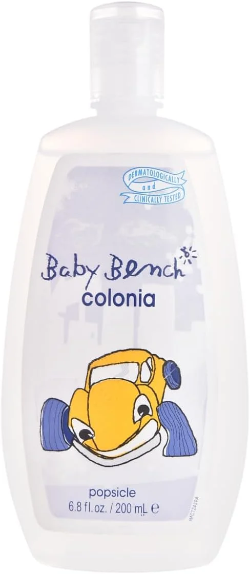 ادکلن کودک بنچ با رایحه بستنی یخی - رایحه ای لذت بخش و با طراوت - ادکلن ملایم برای نوزادان - ماندگاری طولانی - تست شده از نظر پوستی و بالینی - 200 میلی لیتر