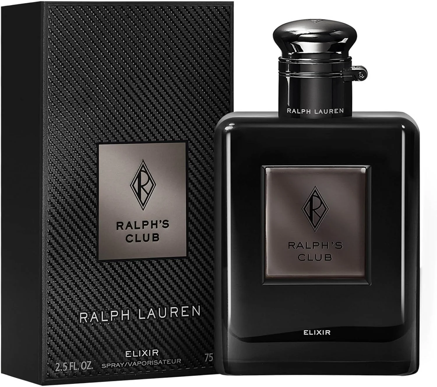 ادکلن مردانه رالف لورن فرگرنسز رالفز کلاب - اکسیر - رایحه کهربایی و چوبی - با رایحه زنبق، لاواندین و نعناع هندی - رایحه قوی - 75 میلی لیتر