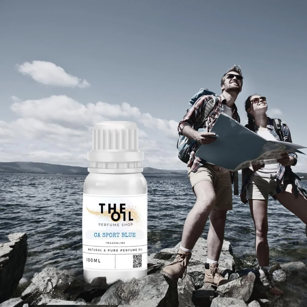 روغن عطر مردانه TSZ Scent Ca Sport Blue حجم 100 میلی لیتر – رایحه لوکس مرکباتی، دریایی و چوبی | ماندگاری طولانی و بدون الکل | هدیه ای ایده آل برای ورزش، محل کار و استفاده روزانه