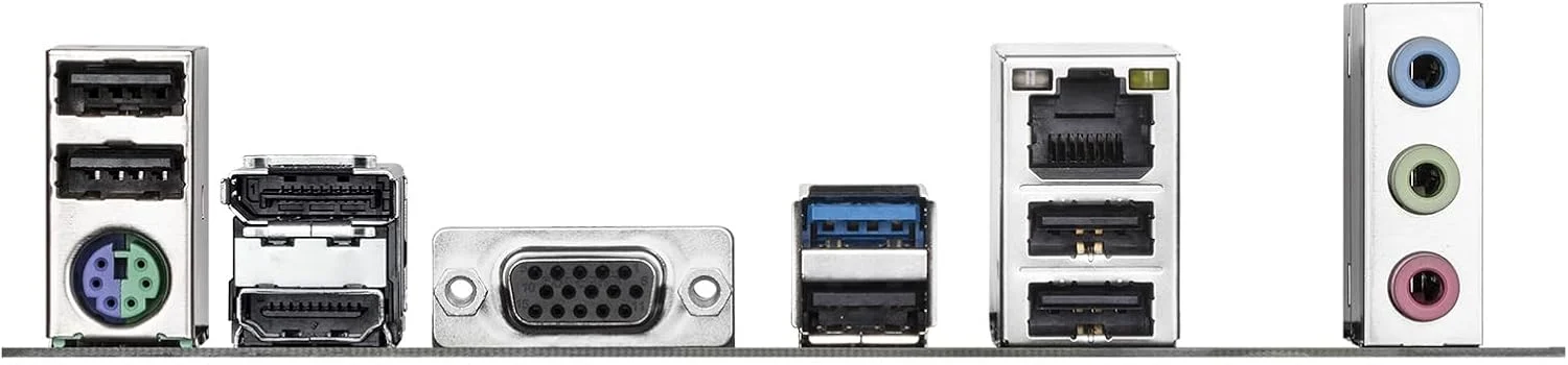 مادربرد GIGABYTE H810M S2H Intel Core Ultra (سری 2) LGA 1851، mATX، DDR5، 1x M.2، PCIe 4.0، USB 3.2 Gen1، 1GbE LAN، EZ-Latch