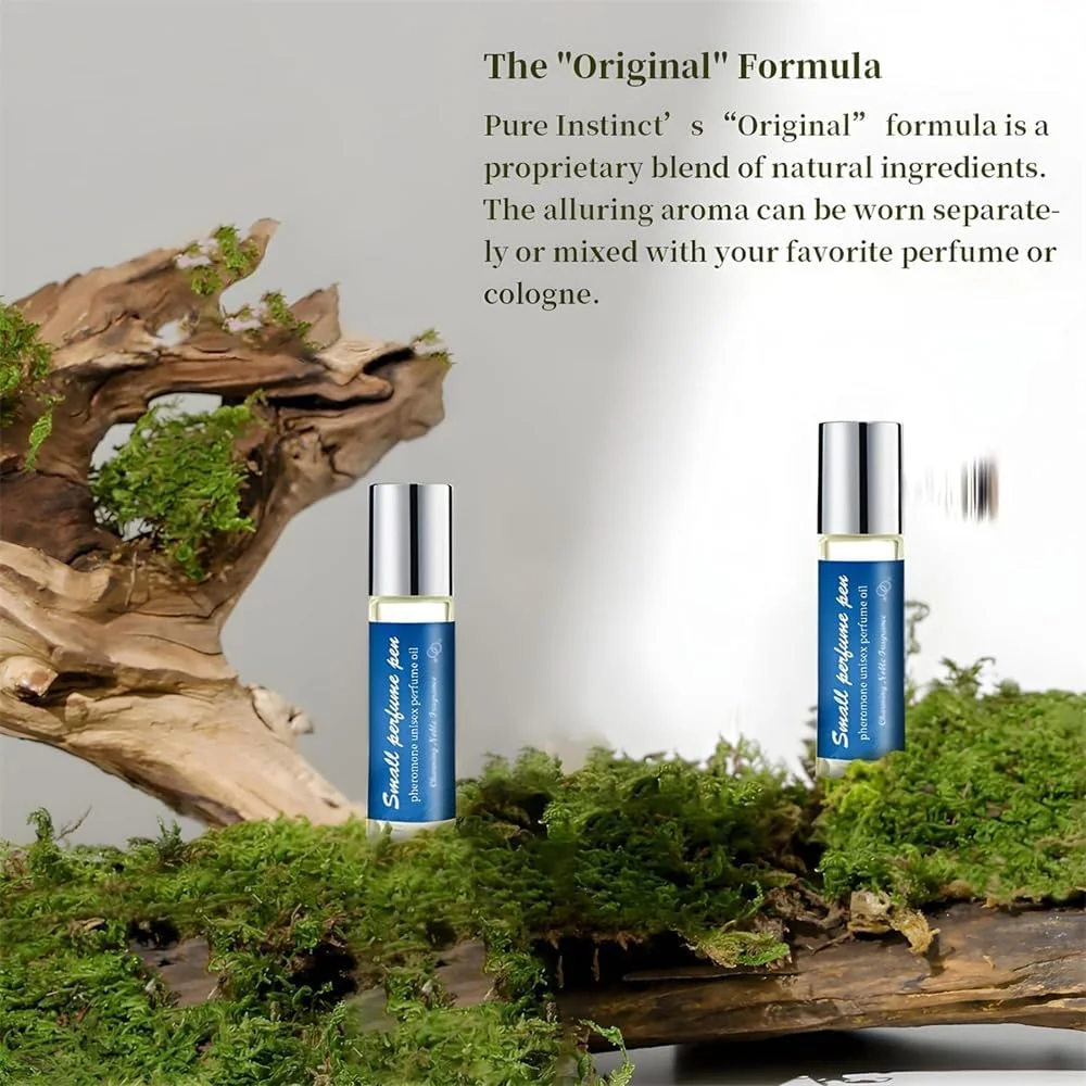 عطر رولی فرمونی برای آقایان و بانوان، روغن معطر ماندگار، اپلیکاتور رولی قابل حمل، فرمول ملایم برای پوست، 10 میلی لیتر (یونیسکس)