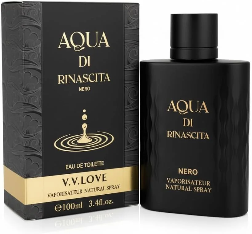 ادکلن مردانه وی.وی. لاو آکوا د ریناسیتا نرو، رایحه با طراوت و مردانه ماندگار، اسپری طبیعی، 100 میلی لیتر