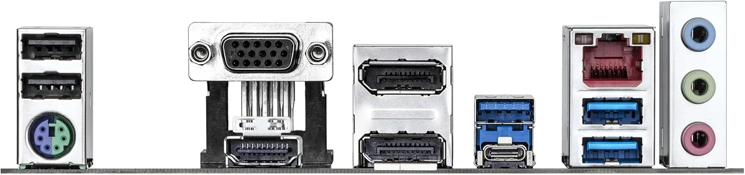 مادربرد GIGABYTE B760M DS3H GEN5 - پشتیبانی از پردازندههای نسل 14 اینتل Core، VRM دیجیتال 6+2+1 فاز، DDR4 تا 5600 مگاهرتز، 2x PCIe 4.0 M.2، LAN 2.5GbE، USB 3.2 Gen2 مادربرد GIGABYTE B760M DS3H GEN5 - پشتیبانی از پردازندههای نسل 14 اینتل Core، VRM دیجیتال 6+2+1 فاز، DDR4 تا 5600 مگاهرتز، 2x PCIe 4.0 M.2، LAN 2.5GbE، USB 3.2 Gen2