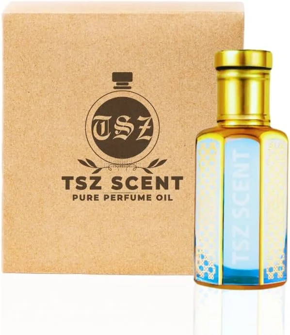 روغن عطر مردانه TSZ Scent Ca Sport Blue، 12 میلی لیتر، عطر لوکس مرکباتی، دریایی، چوبی و مشک، روغن های معطر غلیظ و بدون الکل، مناسب سفر و هدیه ای ایده آل برای آقایان