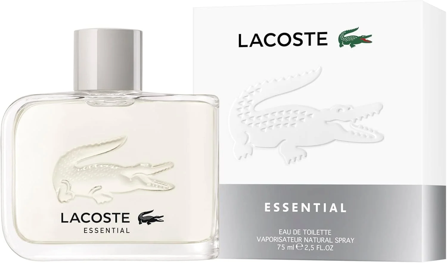 ادکلن مردانه Lacoste Essential Eau de Toilette، ۲.۵ Fl Oz/۷۵ml