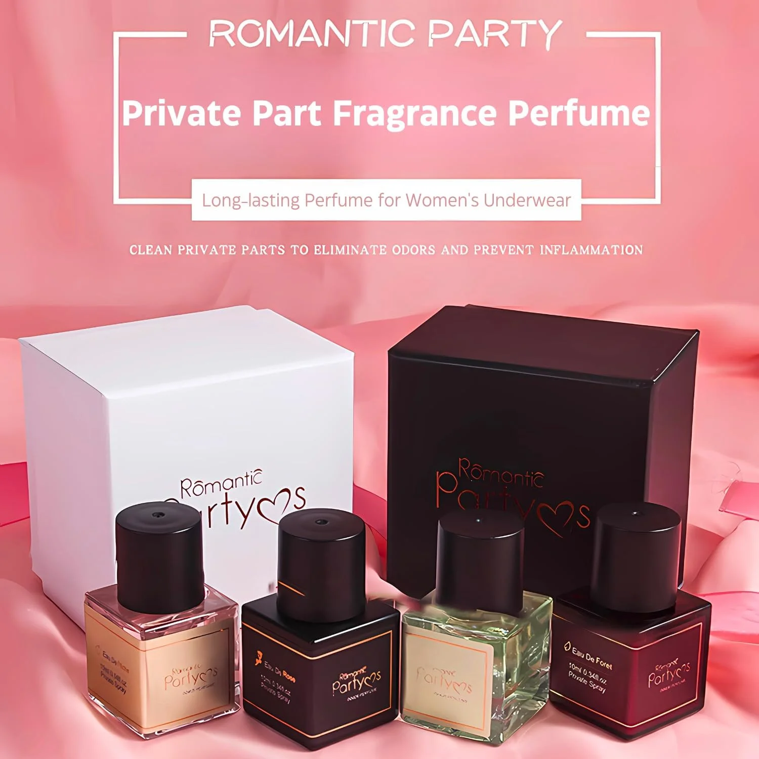 عطر زنانه برای لباس زیر - روغن فرمون، رایحه ای برای قرار ملاقات، رایحه جذاب و ماندگار برای لباس زیر (رایحه گل رز)