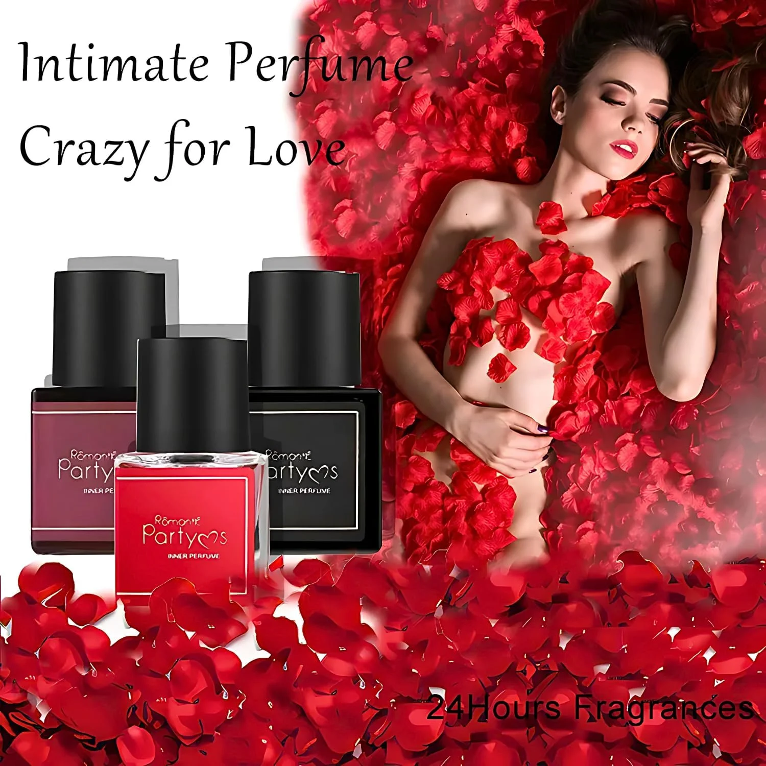 عطر زنانه برای لباس زیر - روغن فرمون، رایحه ای برای قرار ملاقات، رایحه جذاب و ماندگار برای لباس زیر (رایحه گل رز)