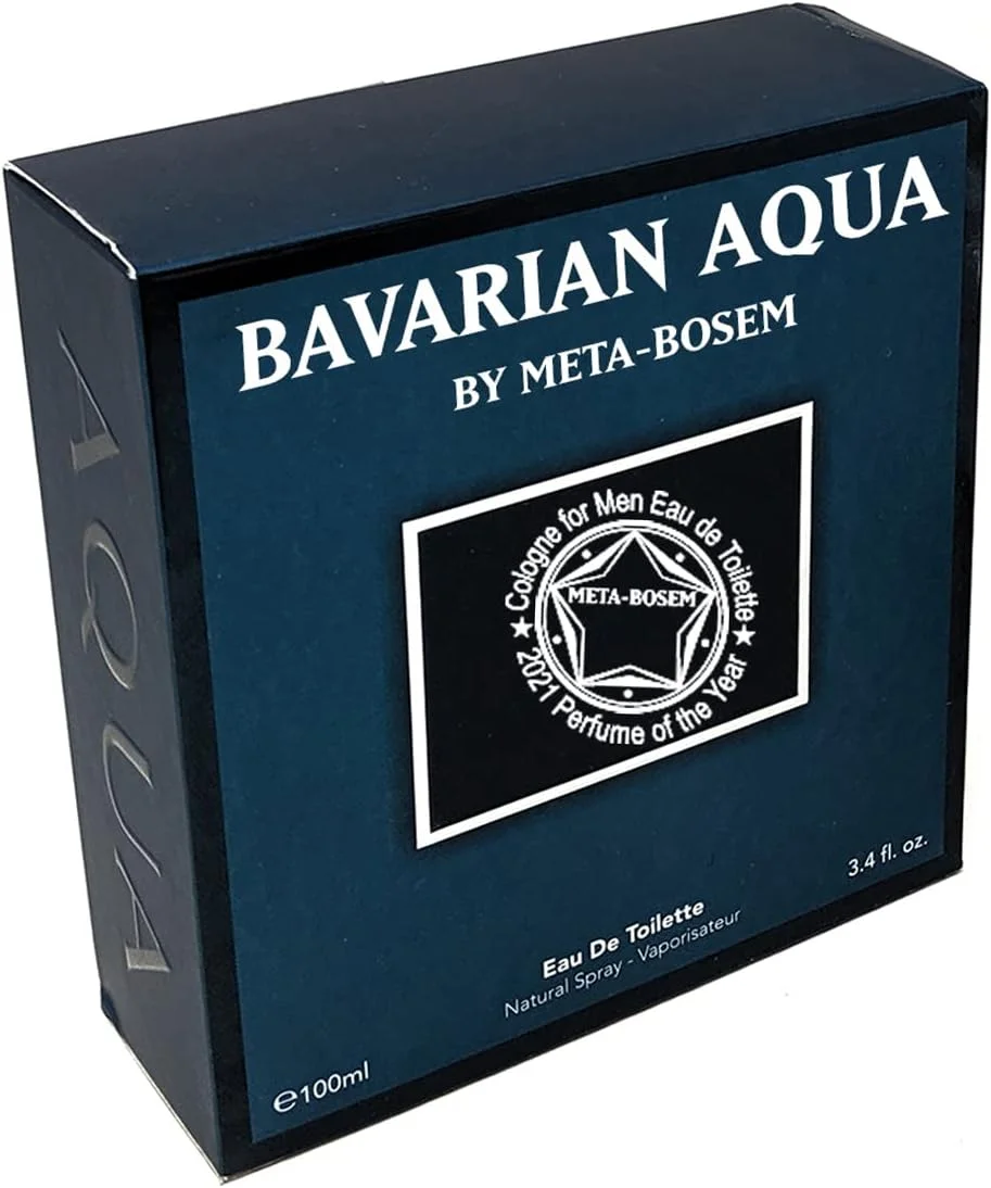 ادکلن مردانه META-BOSEM BAVARIAN AQUA، اسپری ادو تویلت، رایحه مردانه، مناسب برای انواع پوست، بطری کلاسیک، 100 میلی لیتر