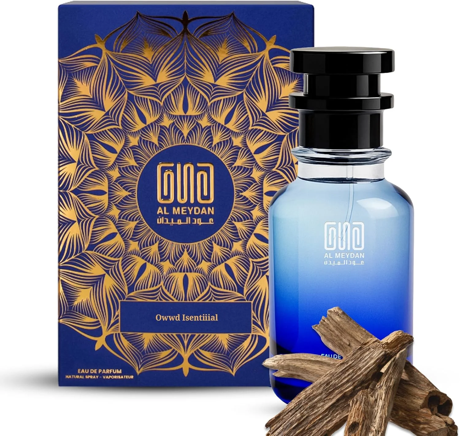 عطر روغنی مردانه – رایحه ای از عود مالکی – عطر روغنی شرقی چوبی عمیق با عود، تنباکو و عنبر – ماندگاری طولانی و بدون الکل (50 میلی لیتر)