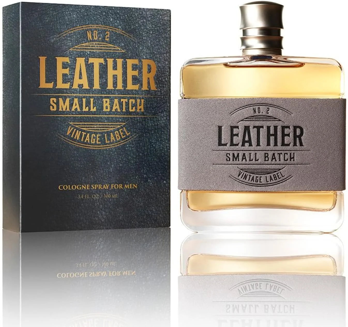 ادکلن مردانه Tru Fragrance Beauty & Leather No. 2 Small Batch by Western، رایحه ای جسورانه و مردانه با نت های چوبی - 100 میلی لیتر