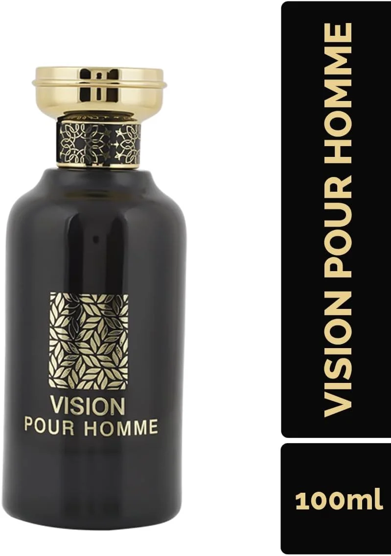 ادکلن مردانه نوسک ویژن پور هوم | عطر ماندگار با رایحه مرکبات، نت های سبز، ادویه جات، چوب و مشک | رایحه مردانه تازه و جسورانه | 100 میلی لیتر