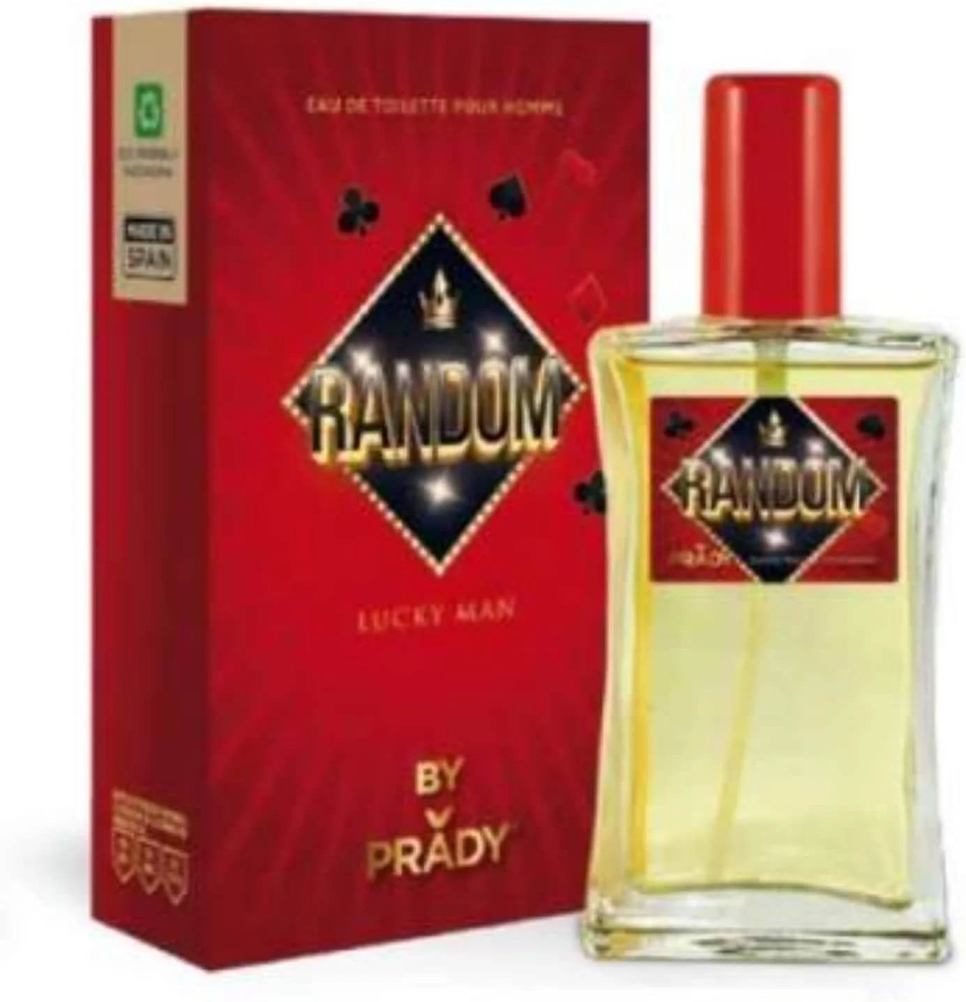 ادکلن مردانه پرادی رندوم ادو تویلت با رایحه ای تازه و مردانه ۱۰۰ میلی لیتر