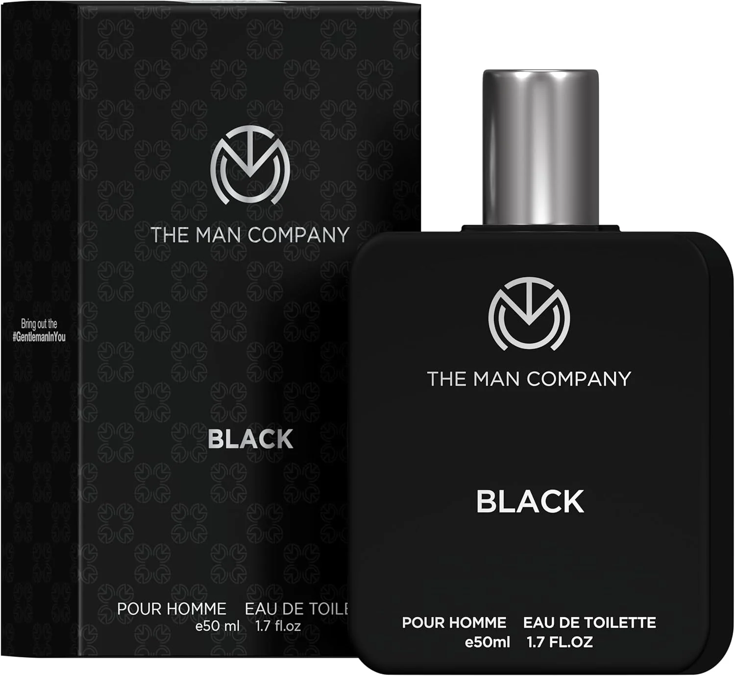 ادکلن مردانه مشکی | اسپری خوشبو کننده ماندگار | هدیه برای همسر، دوست پسر 50 میلی لیتر (تک عددی)