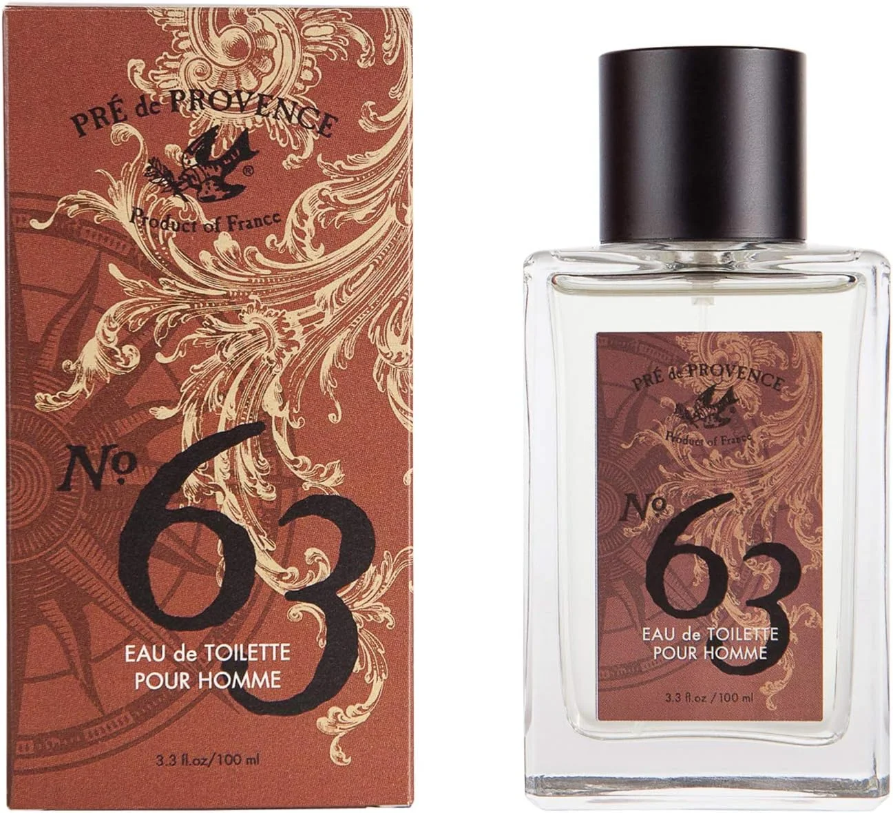 ادکلن مردانه پره ده پروانس شماره 63 (100 میلی لیتر) - رایحه آروماتیک، گرم، ادویه ای و مردانه، 100 میلی لیتر