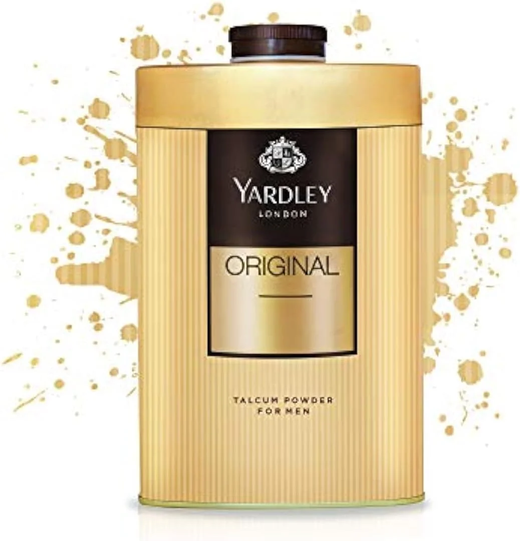 پودر تالک بدن معطر کلاسیک اورجینال یاردلی - 250 گرم | طراوت ماندگار، محافظت از بو و رایحه مردانه | برای آقایان