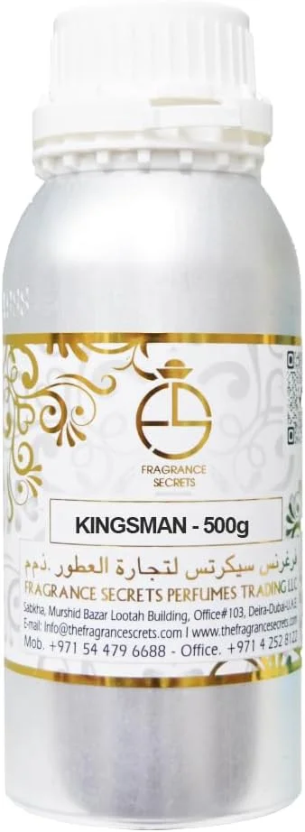 روغن عطر – الهام گرفته از کینگزمن | روغن عطر مردانه غلیظ، ماندگار و بدون الکل (100 گرم، 250 گرم، 500 گرم، 1 کیلوگرم) (100 گرم)