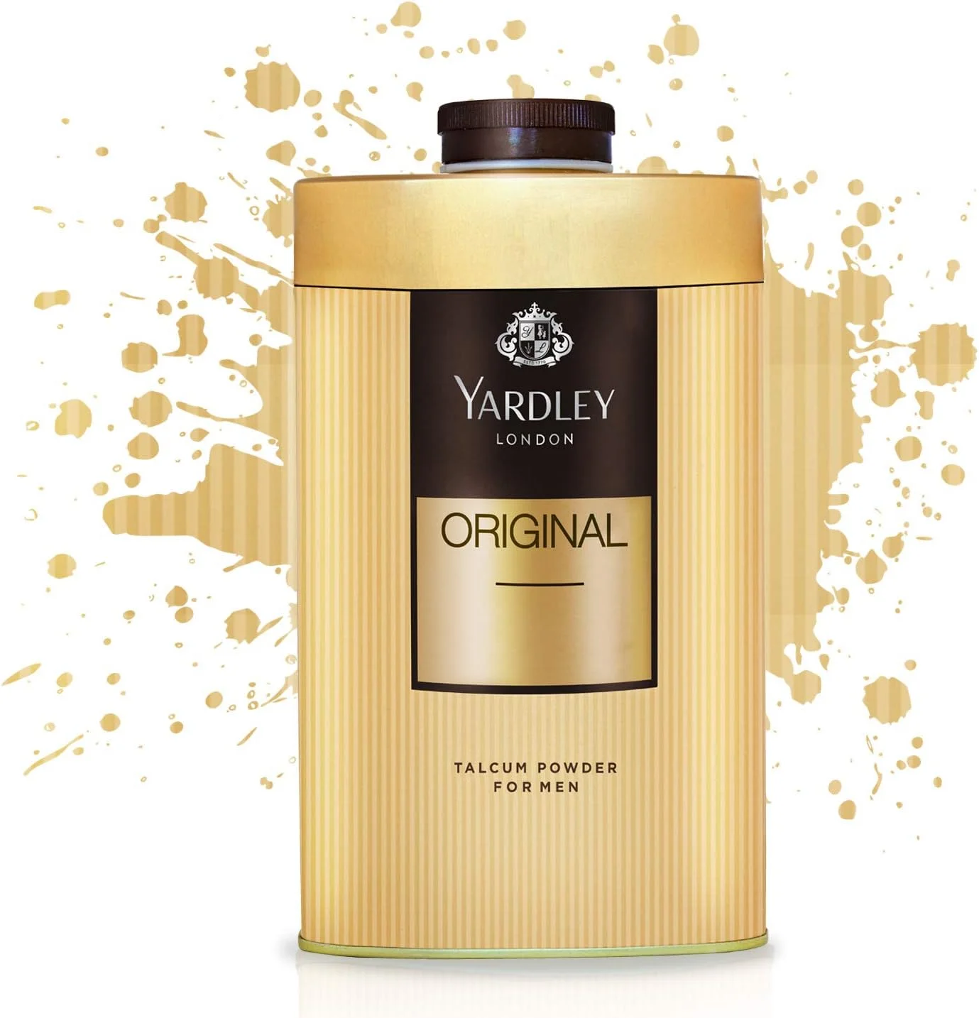 پودر تالک بدن معطر کلاسیک اورجینال یاردلی - 150 گرم | طراوت طولانی مدت، محافظت از بو و رایحه مردانه | برای آقایان