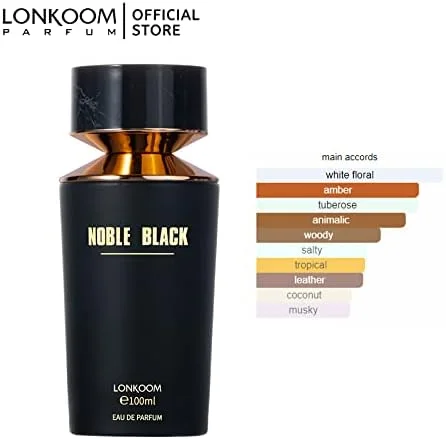 ادکلن مردانه LONKOOM با رایحه چرم ماندگار، ادو پرفیوم مردانه 100 میلی لیتر عطر للرجال