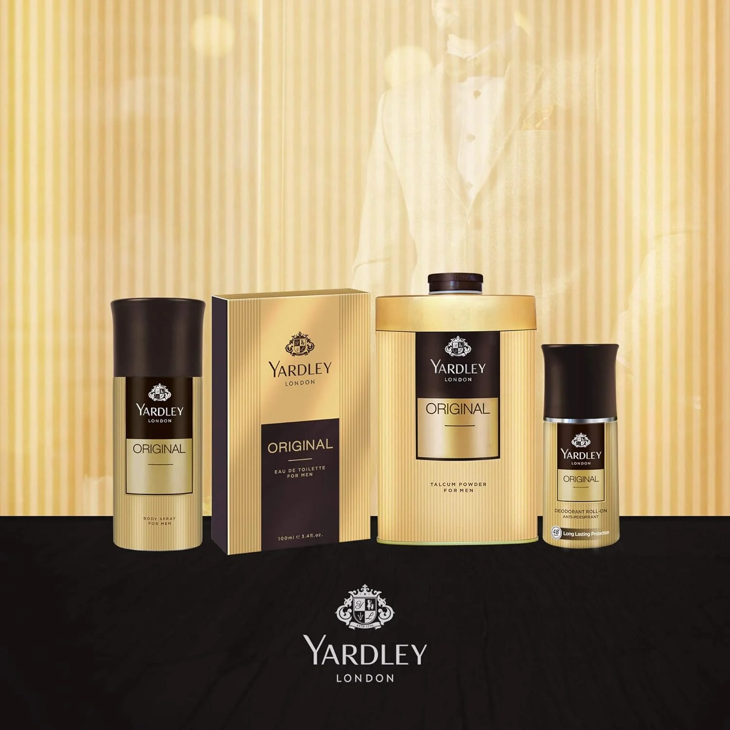 پودر تالک بدن معطر کلاسیک اورجینال یاردلی - 250 گرم | طراوت ماندگار، محافظت از بو و رایحه مردانه | برای آقایان پودر تالک بدن معطر کلاسیک اورجینال یاردلی - 250 گرم | طراوت ماندگار، محافظت از بو و رایحه مردانه | برای آقایان