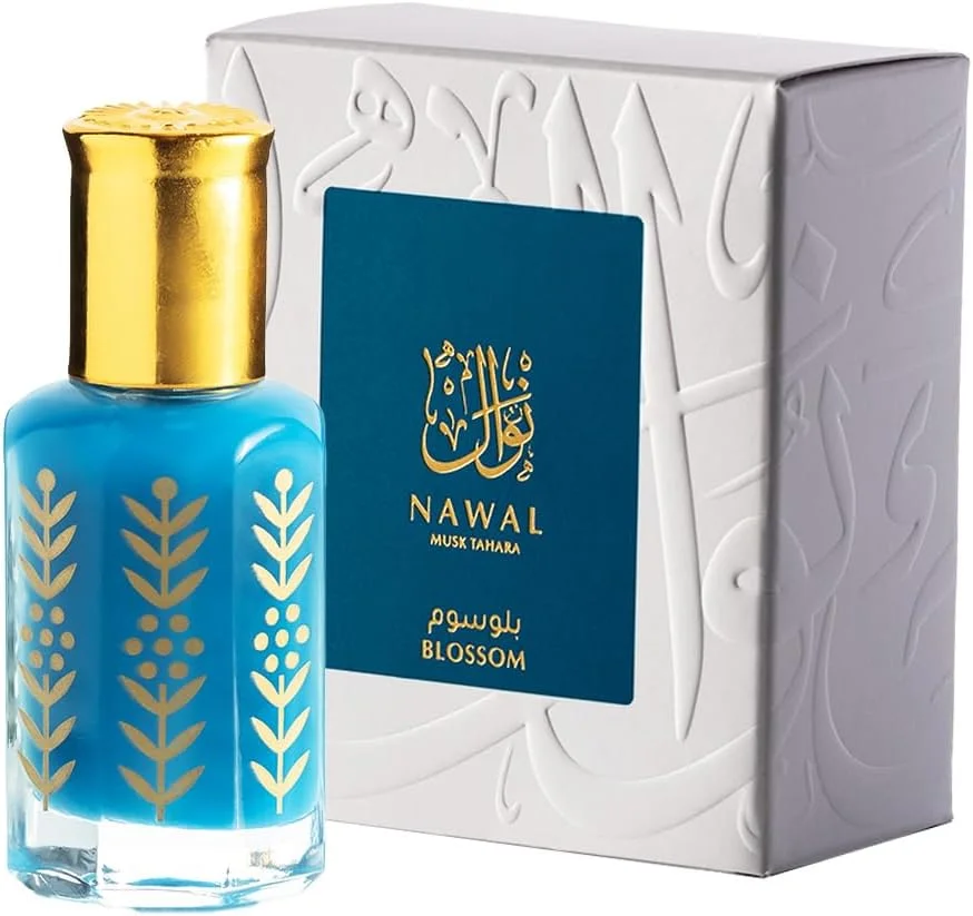 روغن عطر مشک شکوفه نواک - دسته گلی ظریف با رایحه ای ملایم و ماندگار برای آقایان و بانوان، مناسب استفاده روزانه، 12 میلی لیتر