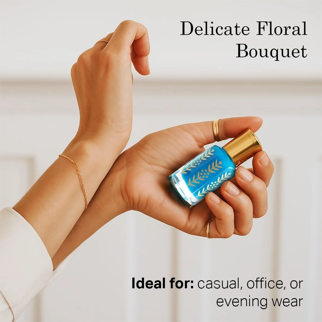 روغن عطر مشک شکوفه نواک - دسته گلی ظریف با رایحه ای ملایم و ماندگار برای آقایان و بانوان، مناسب استفاده روزانه، 12 میلی لیتر روغن عطر مشک شکوفه نواک - دسته گلی ظریف با رایحه ای ملایم و ماندگار برای آقایان و بانوان، مناسب استفاده روزانه، 12 میلی لیتر