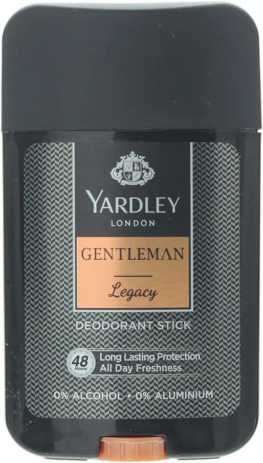 استیک دئودورانت مردانه یاردلی جنتلمن لگسی، رایحه مردانه، طراوت تمام روز - 50 میلی لیتر - روتین نظافت خود را با ظرافت ماندگار ارتقا دهید