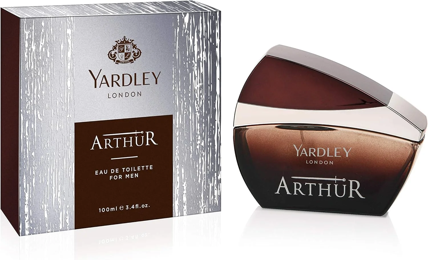 ست هدیه مردانه یاردلی آرتور - ادو تویلت ۱۰۰ میلی لیتر + اسپری بدن ۱۵۰ میلی لیتر | رایحه مردانه ماندگار | کلاسیک، معطر و با طراوت ست هدیه مردانه یاردلی آرتور - ادو تویلت ۱۰۰ میلی لیتر + اسپری بدن ۱۵۰ میلی لیتر | رایحه مردانه ماندگار | کلاسیک، معطر و با طراوت