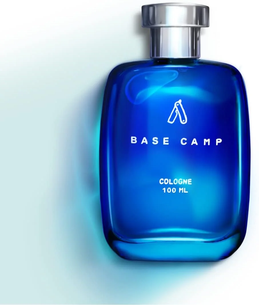 ادکلن مردانه اوسترا مدل Base Camp، ۱۰۰ میلی لیتر - عطر ماندگار با رایحه خنک و با طراوت هوای کوهستان | رایحه های تازه و دریایی | رایحه مردانه روزمره در بطری شیشه ای شیک