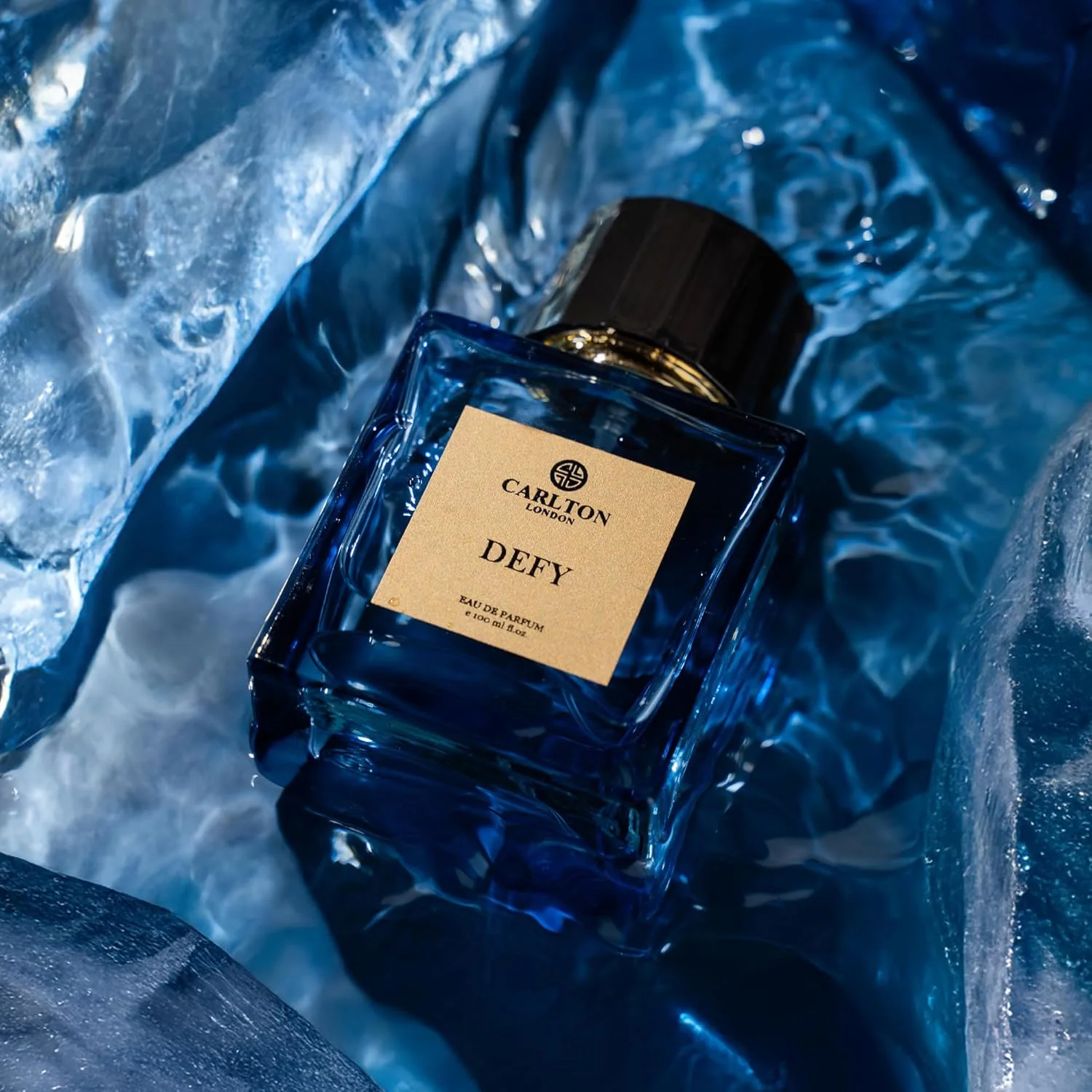 ادکلن مردانه کارلتون لندن مدل DEFY EDP با رایحه ماندگار، چوب صندل، دارچین و رایحه گرم برای مناسبت های خاص، هدیه برای مردان - 100 میلی لیتر