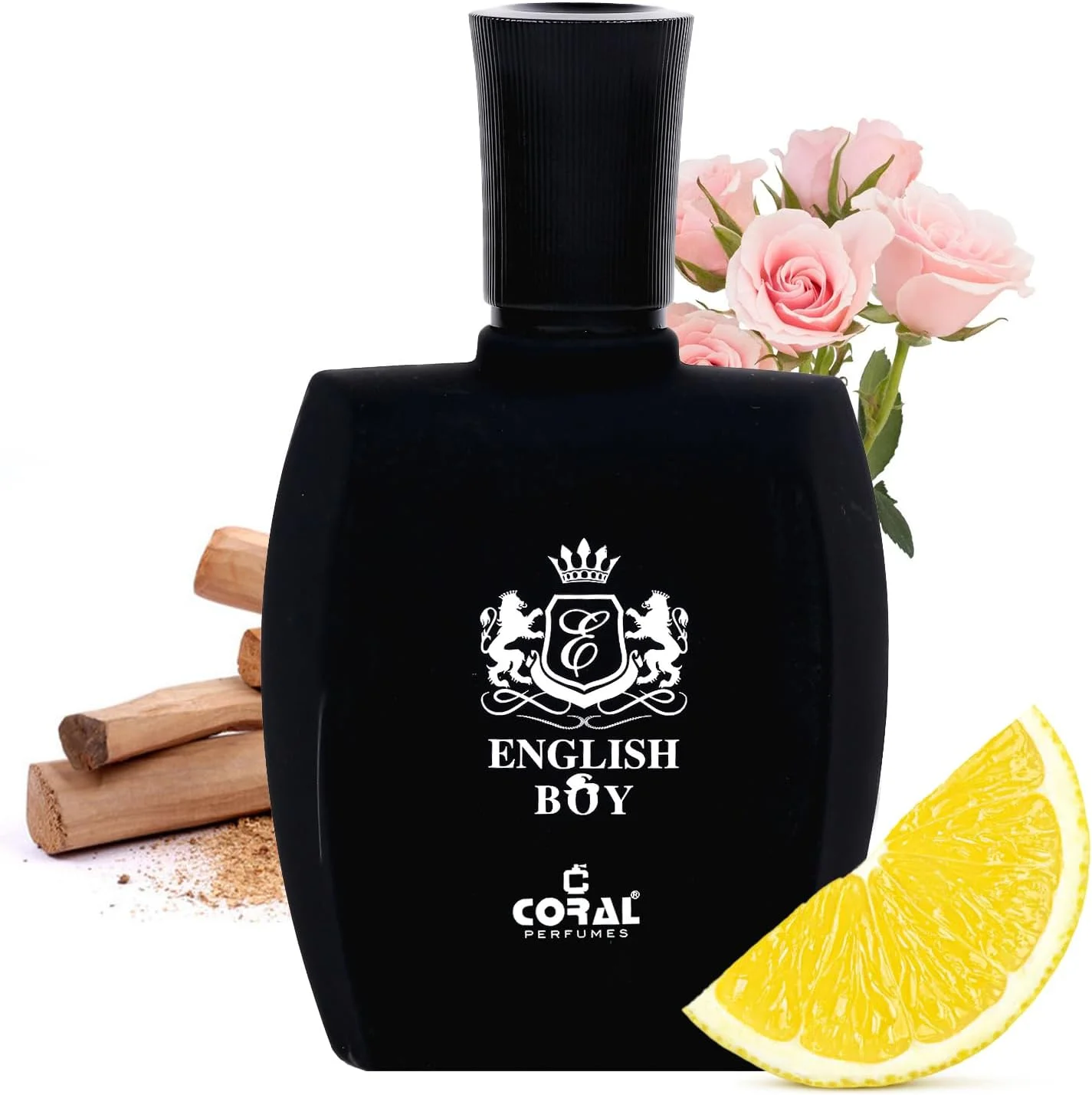 ادکلن مردانه کورال انگلیش بوی - 100 میلی لیتر | ادو پرفیوم | رایحه لوکس ماندگار | رایحه چوبی، معطر و شرقی | ساخت دبی