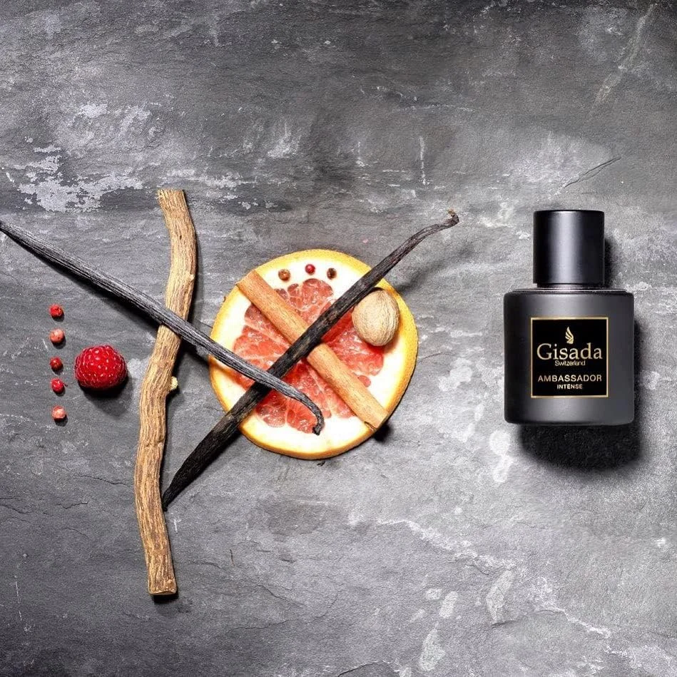 ژیزادا - آمباسادور اینتنس | 100 میل | ادو پرفیوم | برای آقایان | رایحه ای قوی، شرقی و مردانه (100 میل)