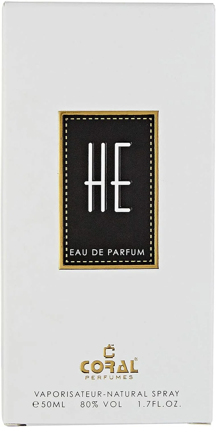 ادکلن مردانه کورال هی - 50 میلی لیتر | ادو پرفیوم | رایحه مردانه ماندگار با رایحه های معطر سبز، هل، چوب سدر و عنبر گرم | ساخت دبی ادکلن مردانه کورال هی - 50 میلی لیتر | ادو پرفیوم | رایحه مردانه ماندگار با رایحه های معطر سبز، هل، چوب سدر و عنبر گرم | ساخت دبی