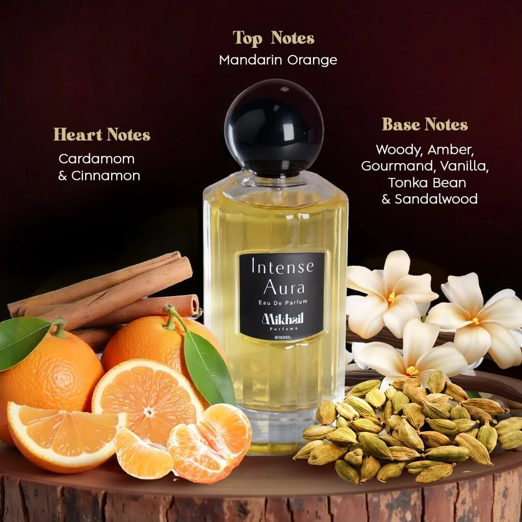 رایحه ای قوی برای آقایان از میخائیل - ادو پرفیوم ۱۰۰ میلی لیتر | عطری جسورانه و پیچیده | رایحه چوبی و تند با نت های معطر غنی | عطر لوکس ماندگار برای استفاده روزانه و شبانه