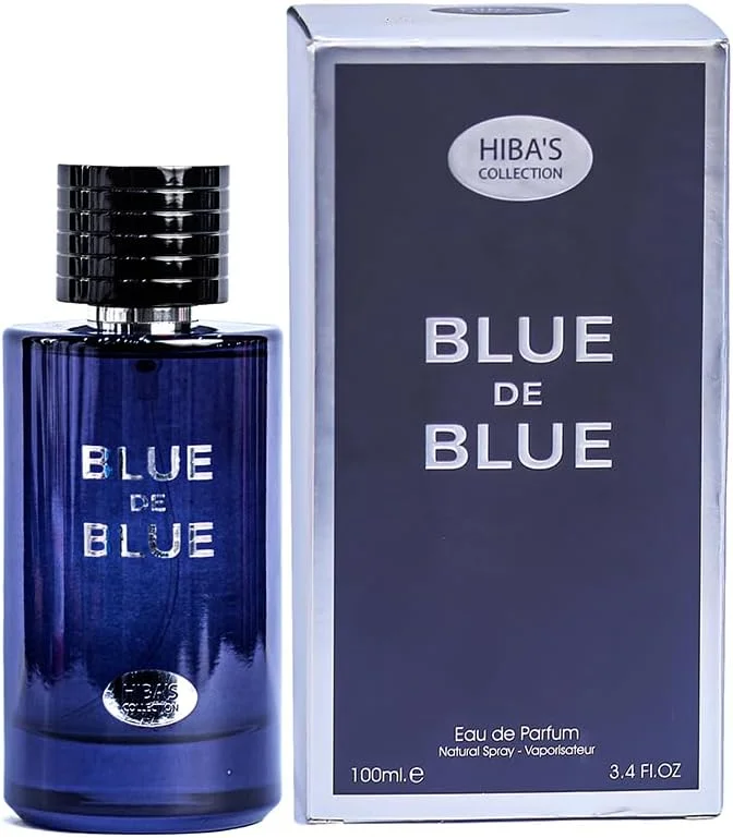ادکلن مردانه HIBA'S COLLECTION مدل Blue De Blue - اسپری طبیعی - ۱۰۰ میلی لیتر - رایحه مردانه شیک و با طراوت