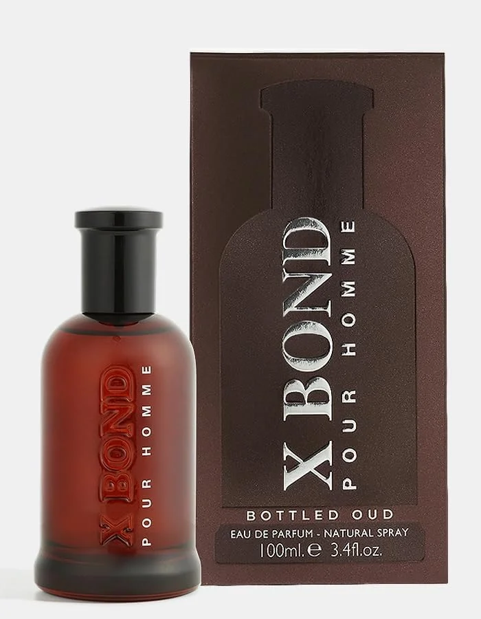 ادو پرفیوم مردانه ایکس باند گرین، 100 میلی لیتر | رایحه مرکباتی، چوبی و تند مردانه (عود)