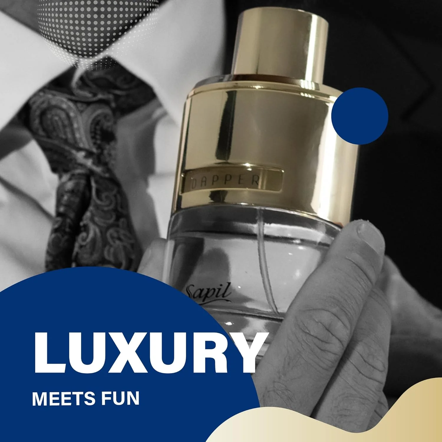 ادو پرفیوم مردانه ساپیل دپر 100 میلی لیتر، عطر لوکس مقرون به صرفه، رایحه ای جسورانه با نت های اولیه نارنگی خونی، گریپ فروت و نعناع، عطرهای ترکیبی جسورانه برای مردان